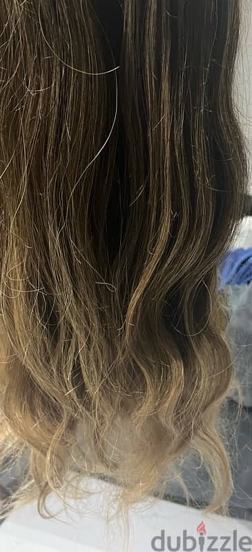 Natiral hair wig 2