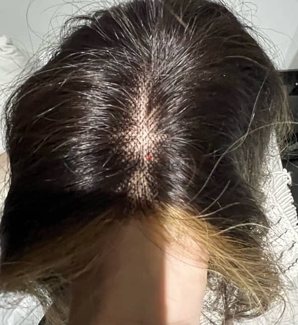 Natiral hair wig 4