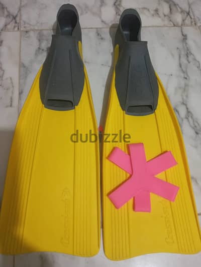 Used Christy fins size 41-42 + lock