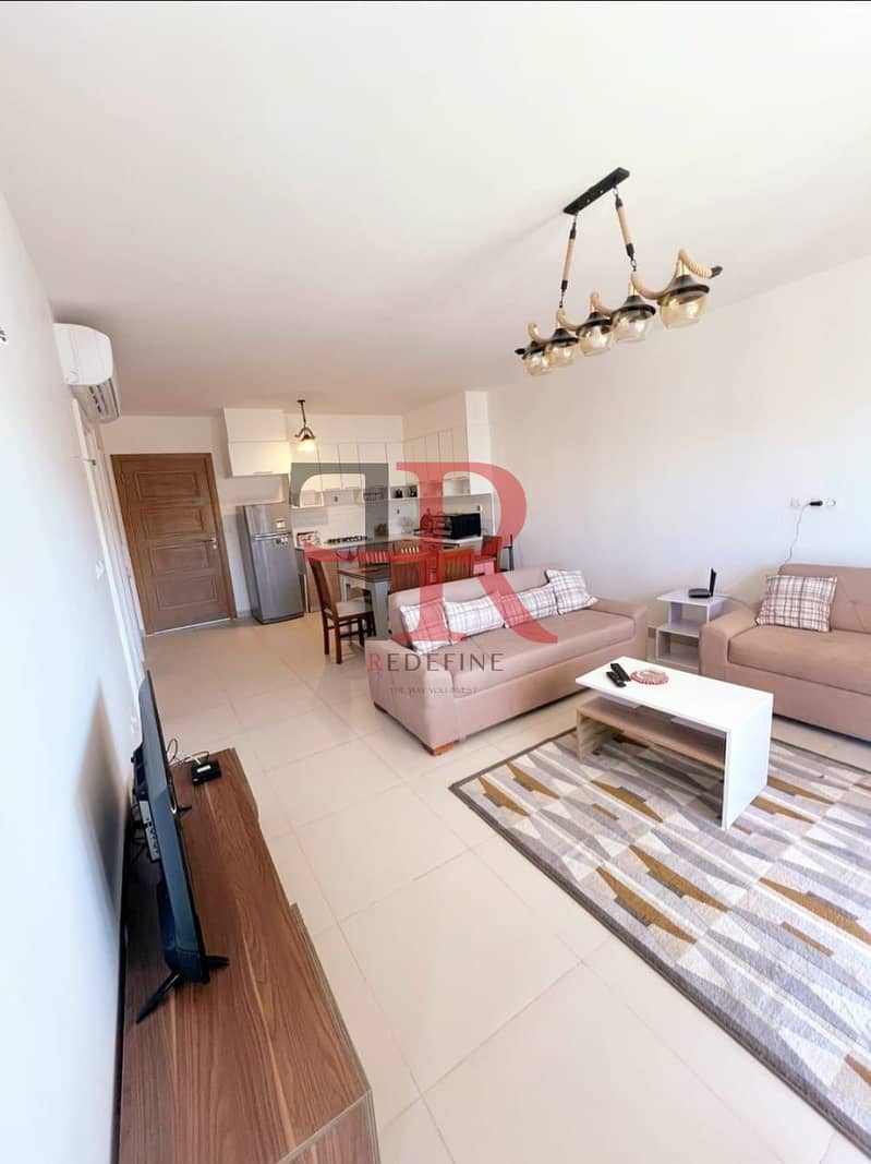 2 Bedrooms 110 sq.M Chalet for rent 15,000 EGP in Marassi, Sidi Abdel Rahman