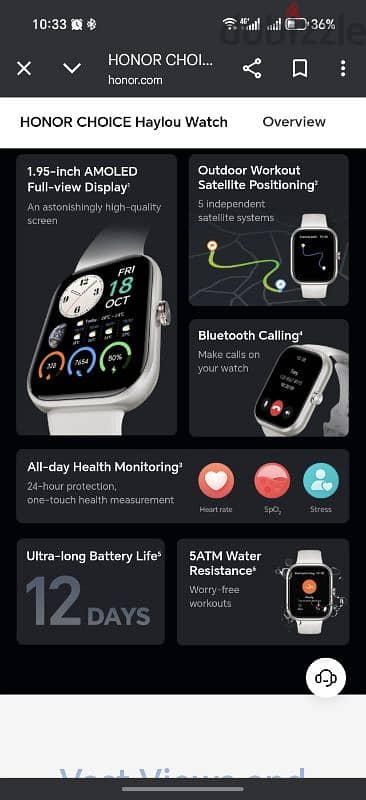 honor choice watch 1