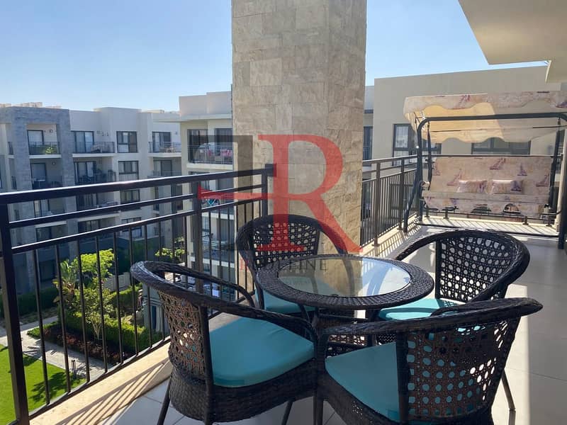 2 Bedrooms 100 sq.M Chalet for rent 390,000 EGP in Marassi, Sidi Abdel Rahman