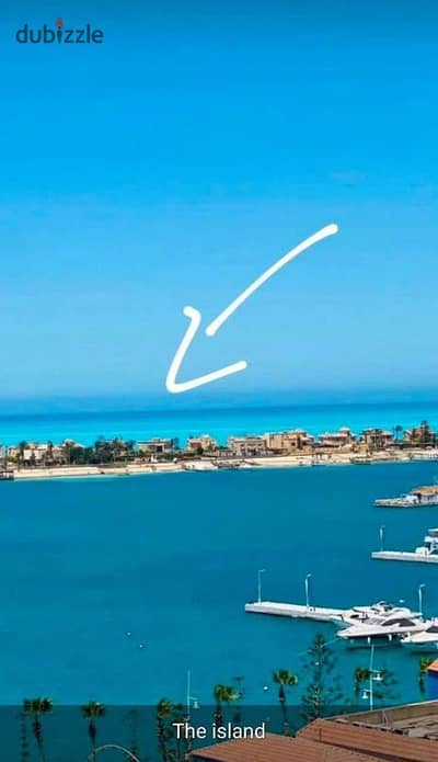 شالية 60م ب 6.900. 000 علي لسان الوزراء في مارينا 5  view lagoon مباشر