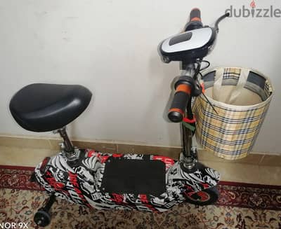 سكوتر كهرباء جديد