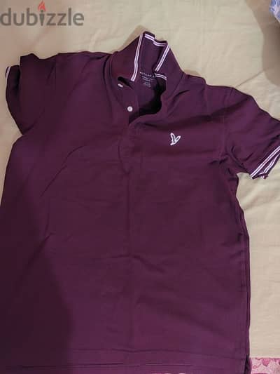 american eagle polo t-shirt
