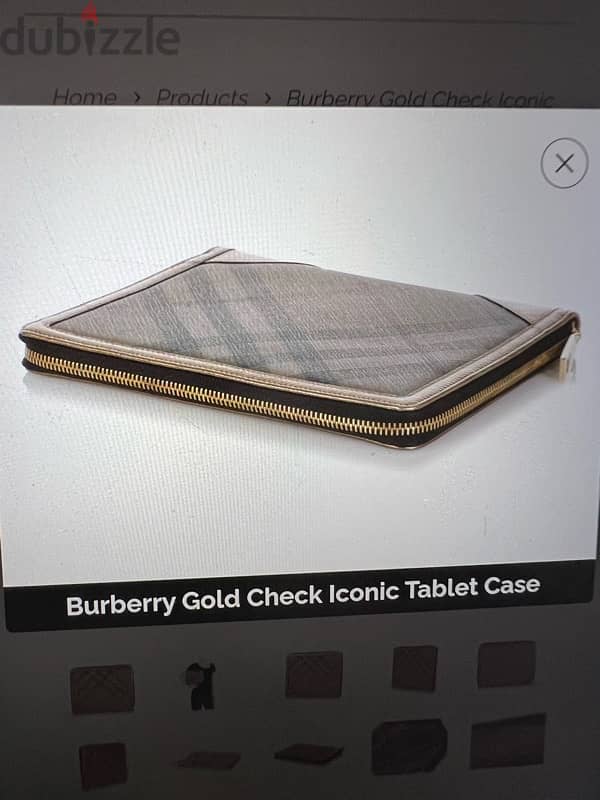 authentic Burberry clutch 6