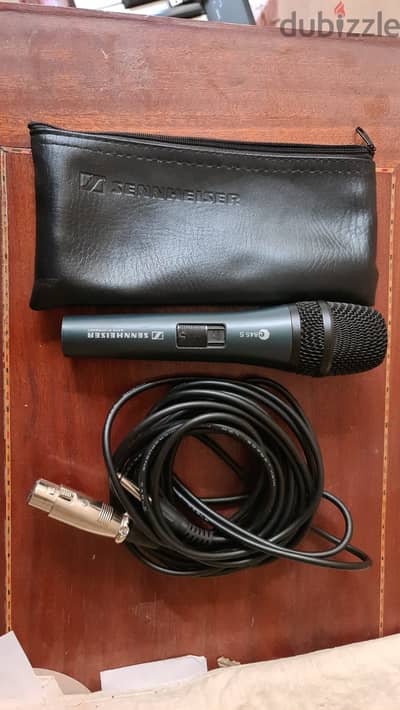 Sennheiser E 845 S Super-Cardioid Dynamic Microphone