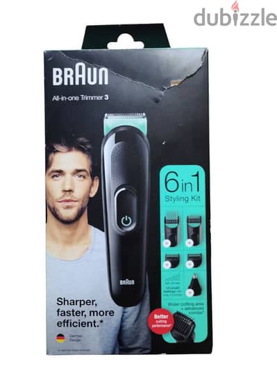 مكنيه حلاقه BRAUN All - in - One Trimmer 3