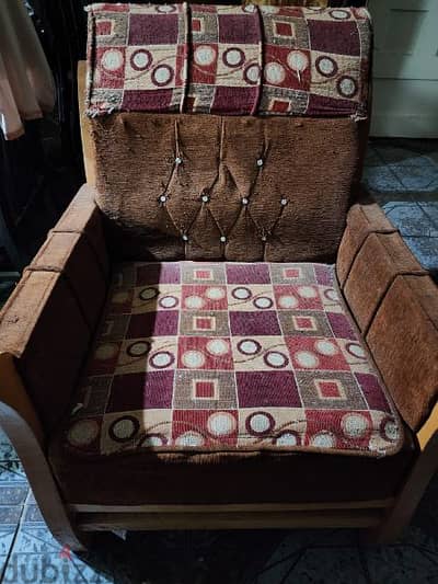 Sofa and chair