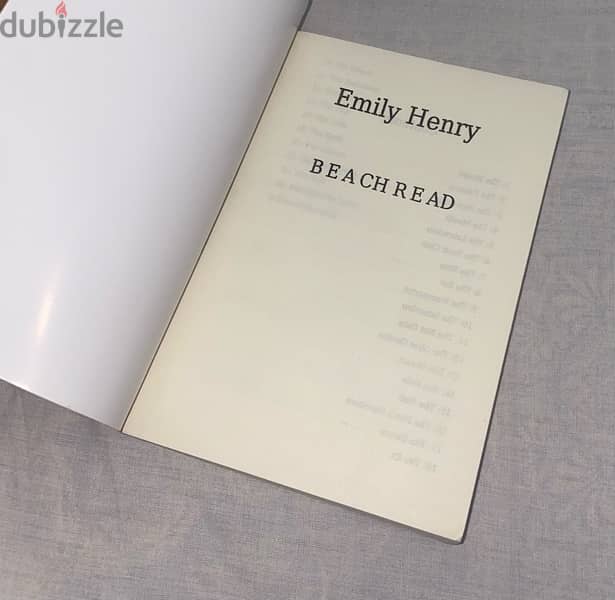 Beach Read book by Emily Henry 2