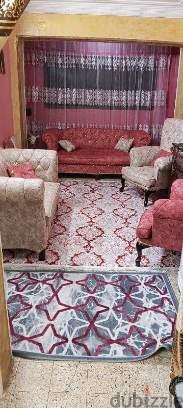 طقم انتريه كابوتنية مرصع بالكريستال عصفور 2لون كشمير /بيج