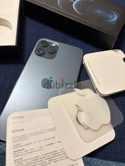 iphone 12 pro , pacific Blue , 256GB