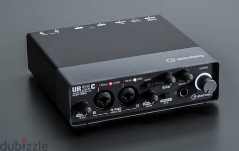 للبيع كارت صوت yamaha steinberg ur c 22 بكل محتوياته بالعلبة و الكابل