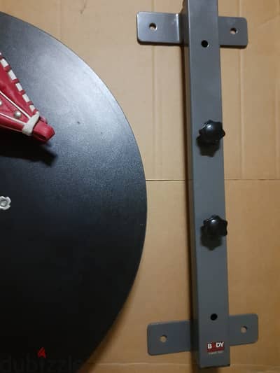Boxing board with punching bag