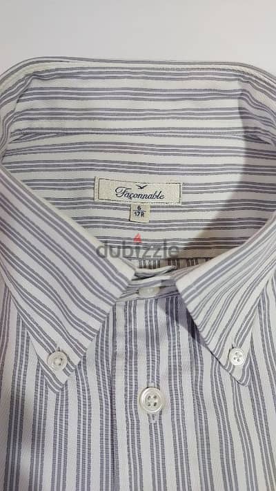 Façonnable original shirt. قميص فاسيونابل فرنسي أصلي