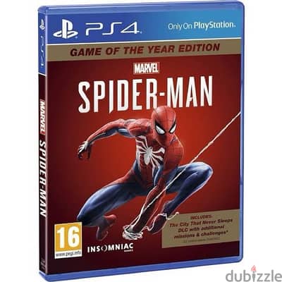 Spider-Man Game of the year edition Original PS4 Game Cd