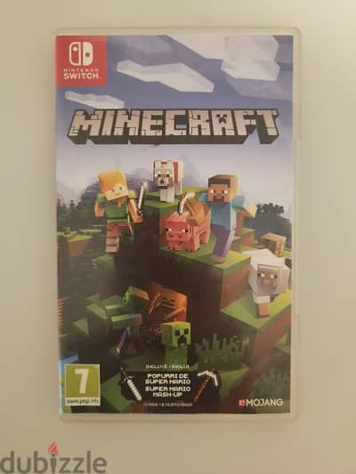 Minecraft Nintendo Switch game/ لعبه ماينكرافت علي النينتيندو سويتش