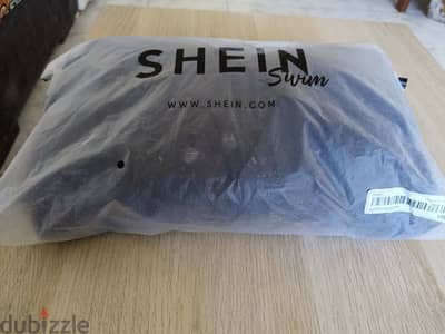 بوركينى كحلى SHEIN ازرق اللون
