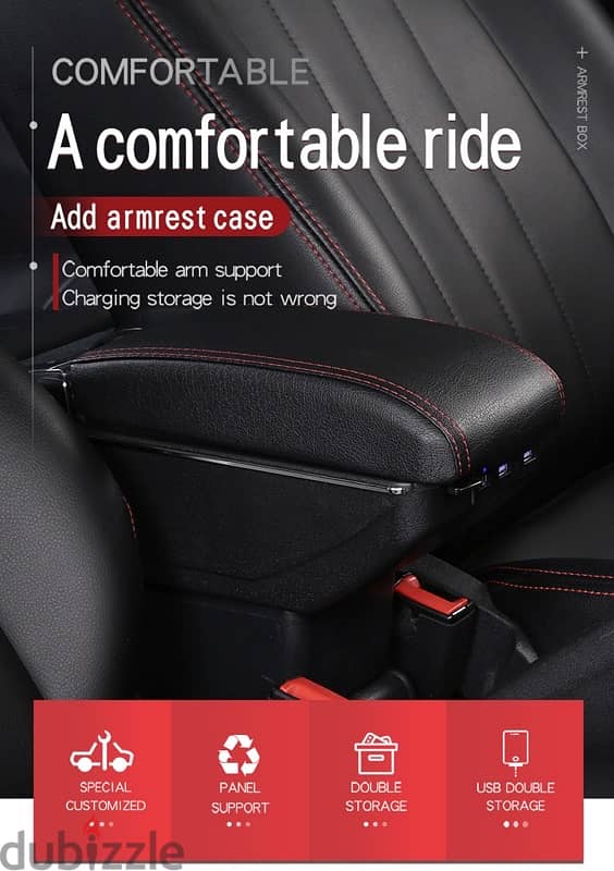 Armrest for any suitable car 1