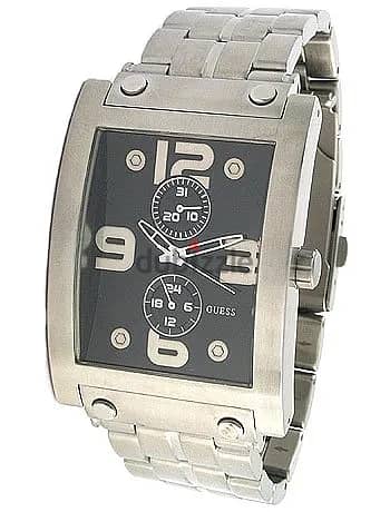 Guess Steel Stainless Steel Bracelet Mens Watch – W14519G1