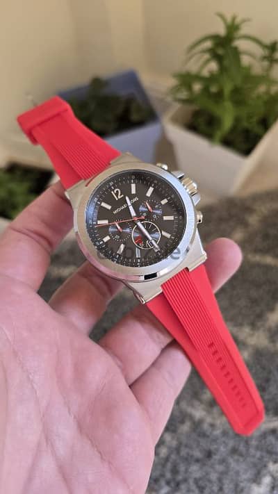 Michael kors red watch
