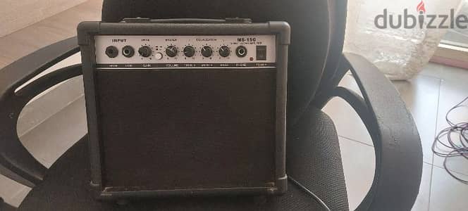 15 Watt electric guitar amplifier