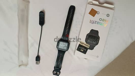 Amazfit Neo Smart Watch , Plastic - Black