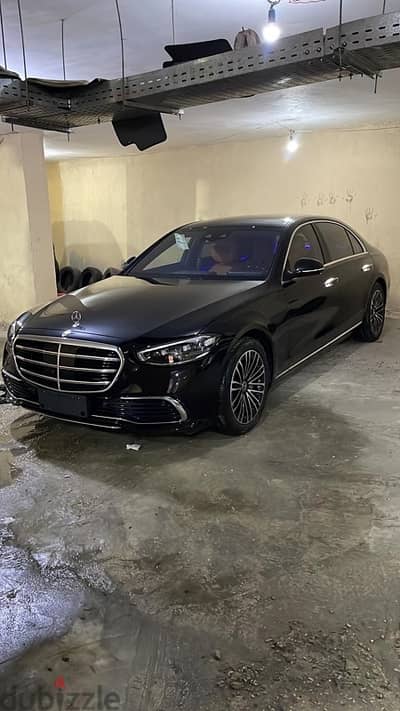 مرسيدس S500 2023 للايجار بسائق  - Mercedes  For Rent