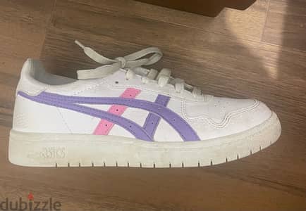 Original ASICS Japan life style genuine leather shoes