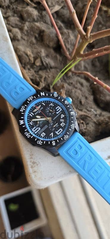 Breitling light blue