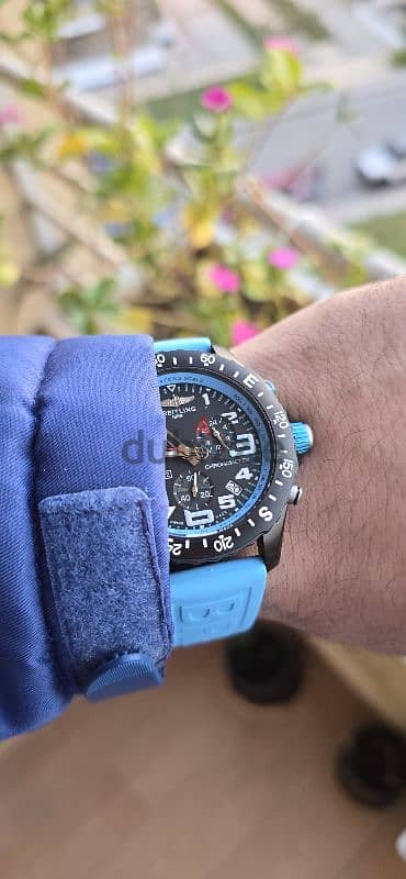 Breitling light blue 1
