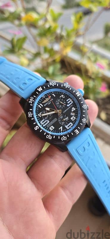 Breitling light blue 6