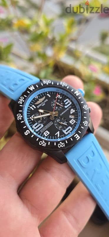 Breitling light blue 7
