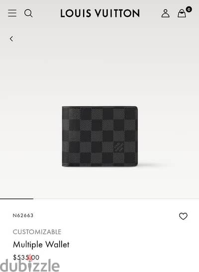LV brand new original black and grey wallet and belt