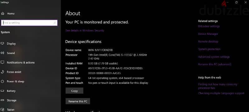 Laptop ASUS Used 3