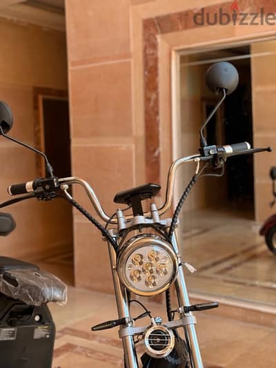 Harley electric scooter - سكوتر هارلي كهربائي كبير