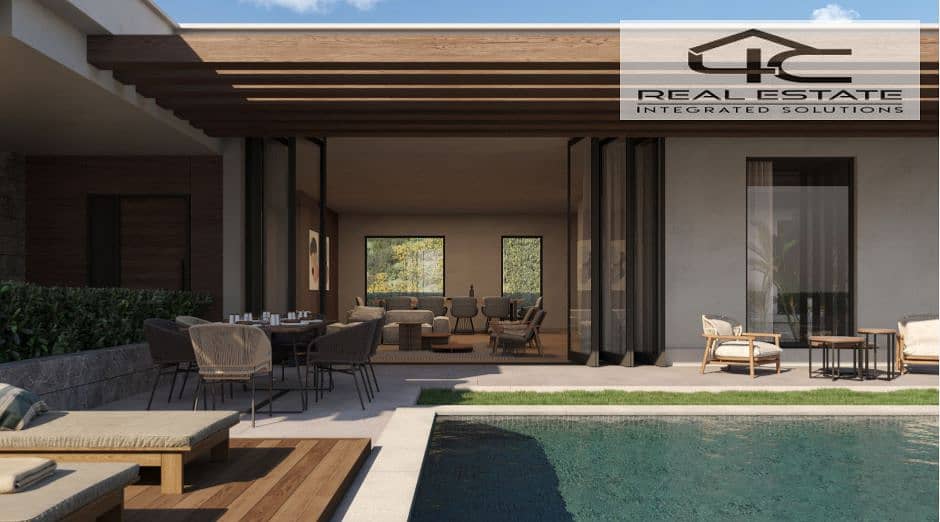 3 Bedrooms 151 sq.M Chalet for sale 12,541,325 EGP in دايركشن وايت، راس الحكمة
