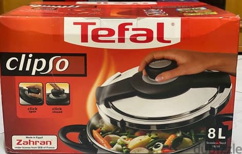 حلة ضغط تيفال ٨ لتر