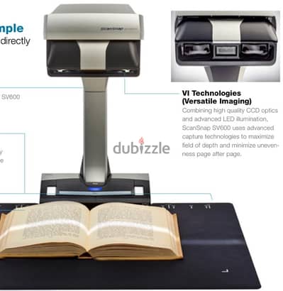 Fujitsu ScanSnap SV600 Overhead Scanner