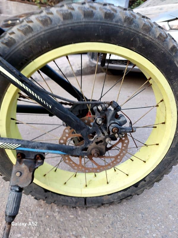 عجلة Zoom fat bike 1