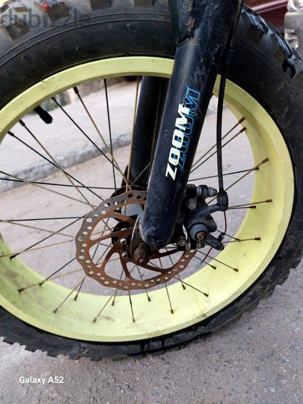 عجلة Zoom fat bike 2