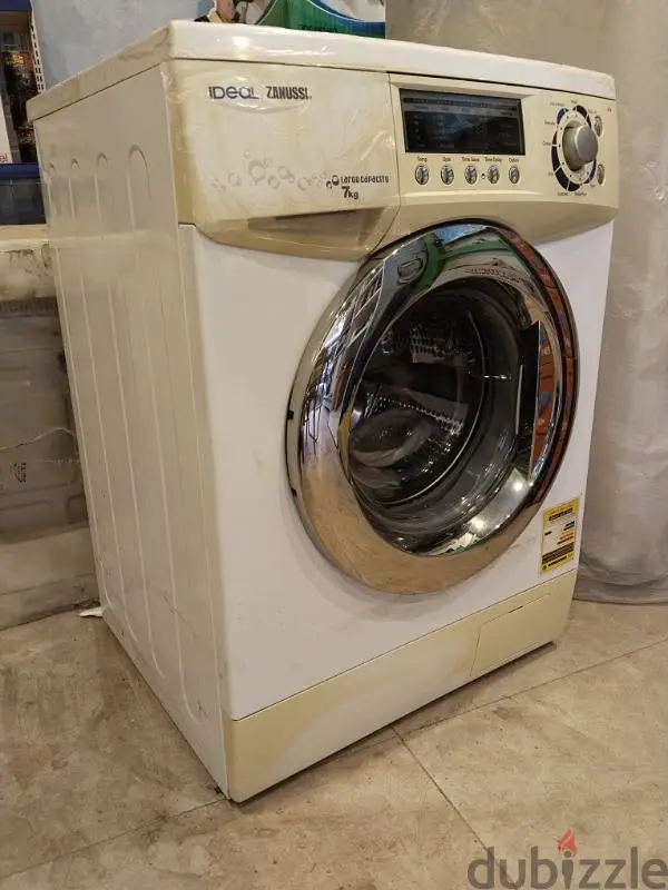 Zanussi Washing Machine, 7 kg Capacity, 600 RPM, Zero Damage