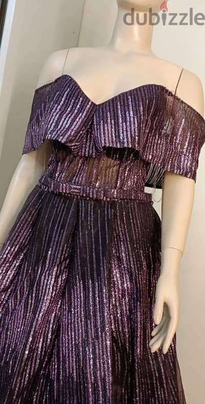 Purple Dress لعشاق الشياكة