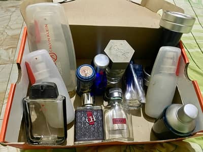 original empty perfum bottles