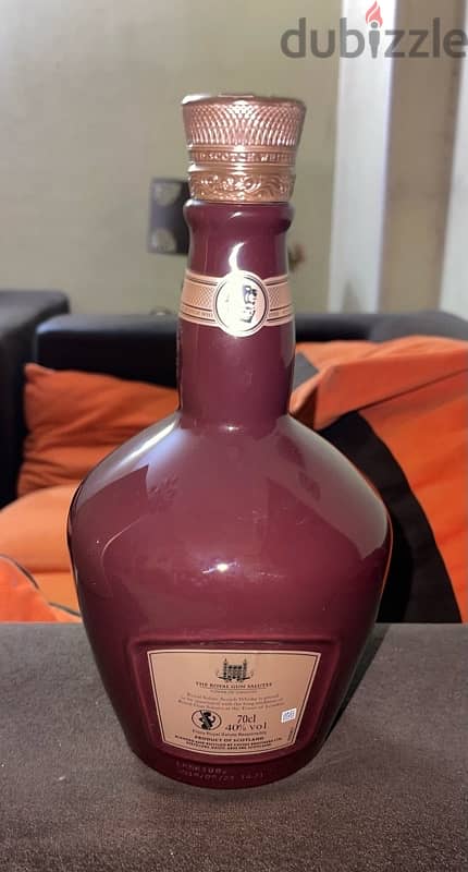 original empty royal salute bottle 1