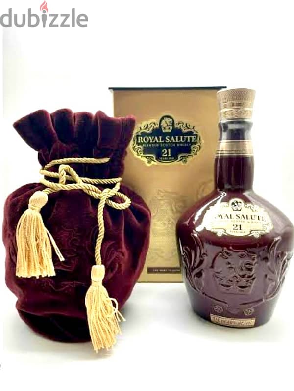 original empty royal salute bottle 6