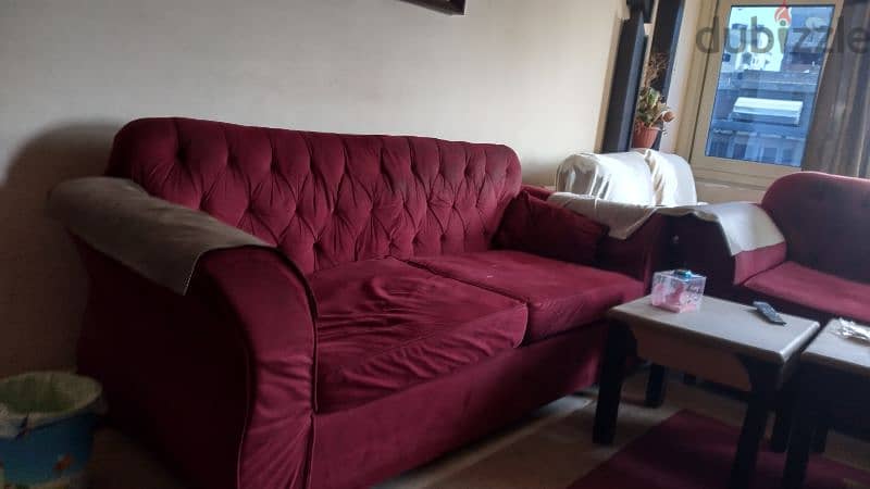 3 seats sofa + 2 seats sofa + 1  chair 3