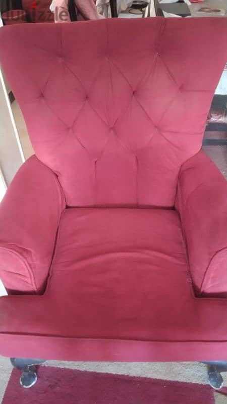 3 seats sofa + 2 seats sofa + 1  chair 4