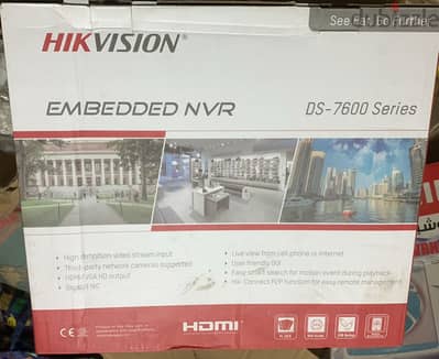 Hikvision Nvr 16 4k + 3 IP Cam 5 MP + SW 8 poe
