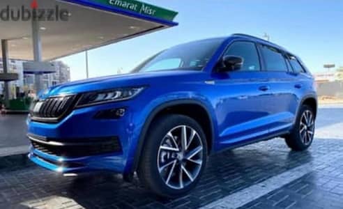 سياره سكودا Skoda Kodiak sport يوجد جميع السيارات الألماني  ٧ راكب